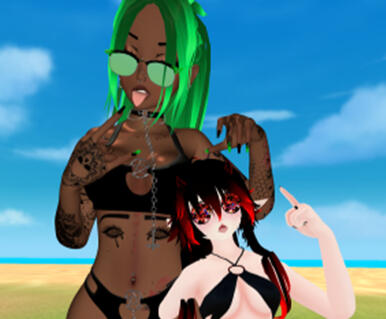 Viv: HEY FUCKERS I&#39;m Rinny&#39;s younger sister, also dtf ;3